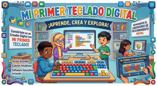 Niña en laptop